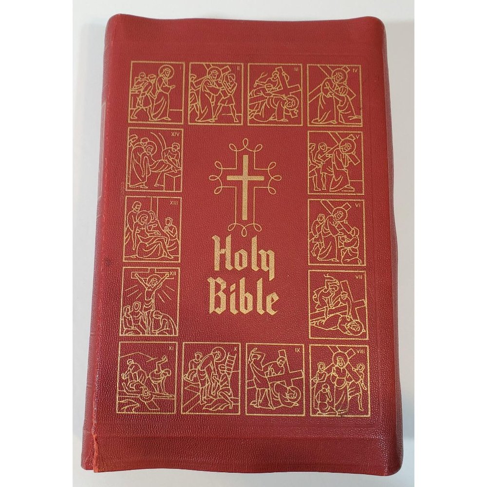 Catholic Press Vintage Pre-Owned Bible (1952)